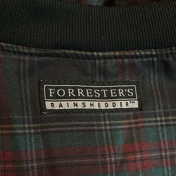 Forresters Golf Pullover Windbreaker Jacket Top Preppy Plaid Pockets Outdoor XXL - Picture 6 of 9